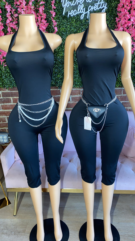 Capri Halter Romper