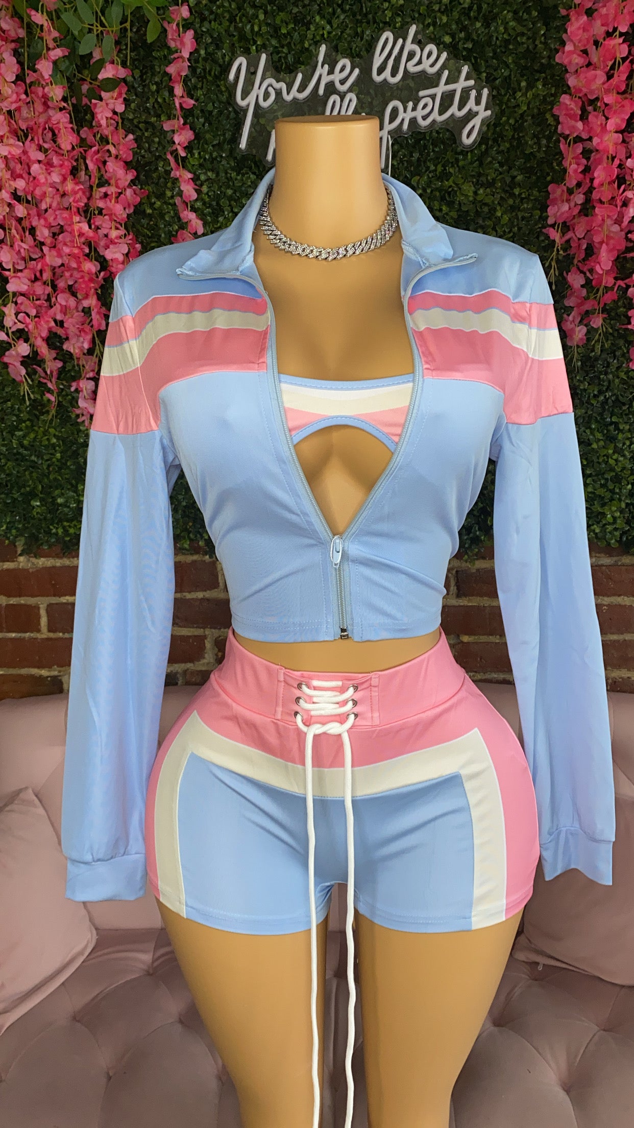 Wayda 3pc set(Light blue)