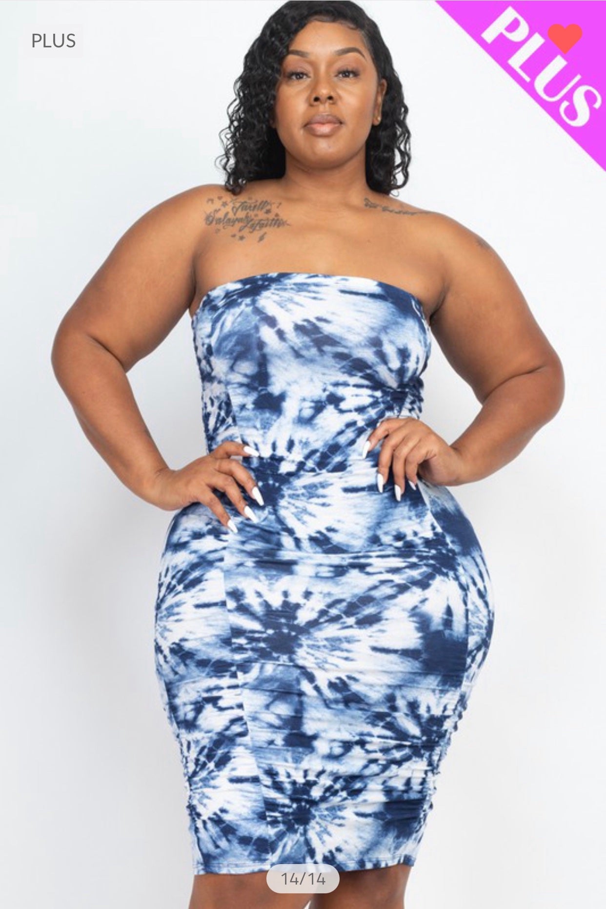 Ocean Views Dress (Plus) - Rich Ragz Boutique