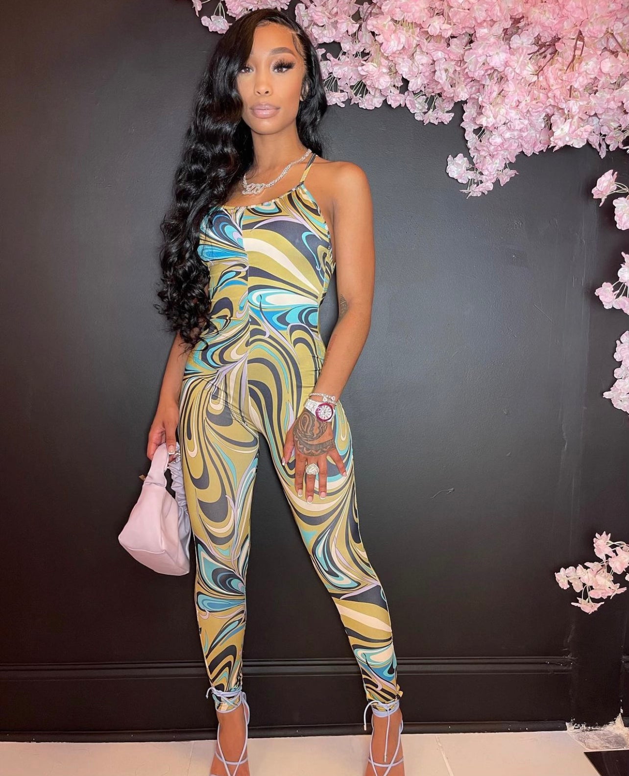 Pucci Jumpsuit(Olive - Rich Ragz Boutique