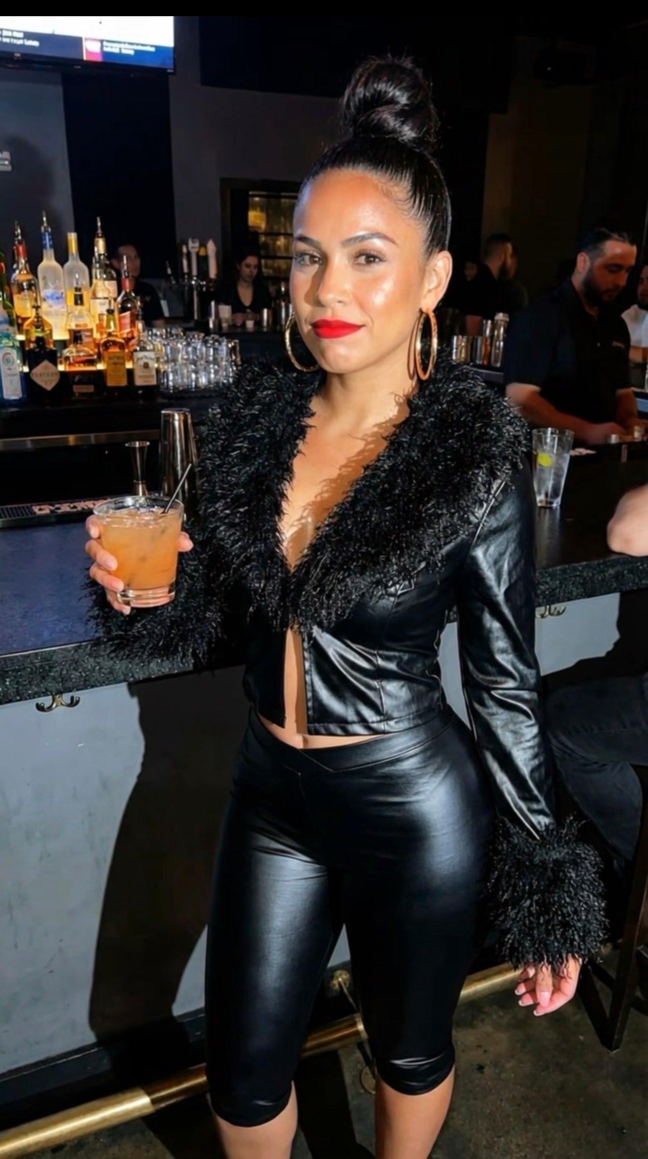 Black Leather Pants - Rich Ragz Boutique