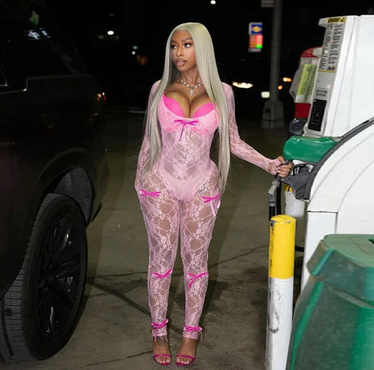 Barbz Pink Romper