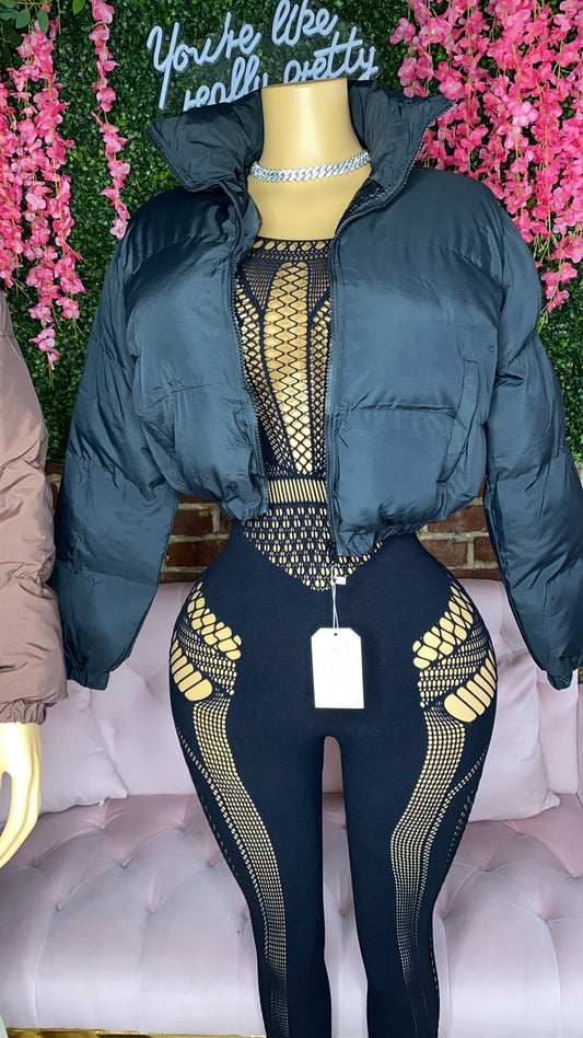 Black Puffer Jacket